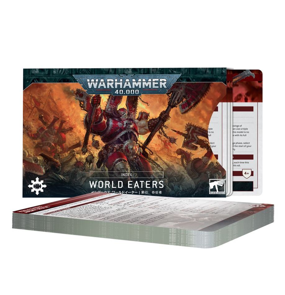 INDEX CARDS WORLD EATERS (ENG)