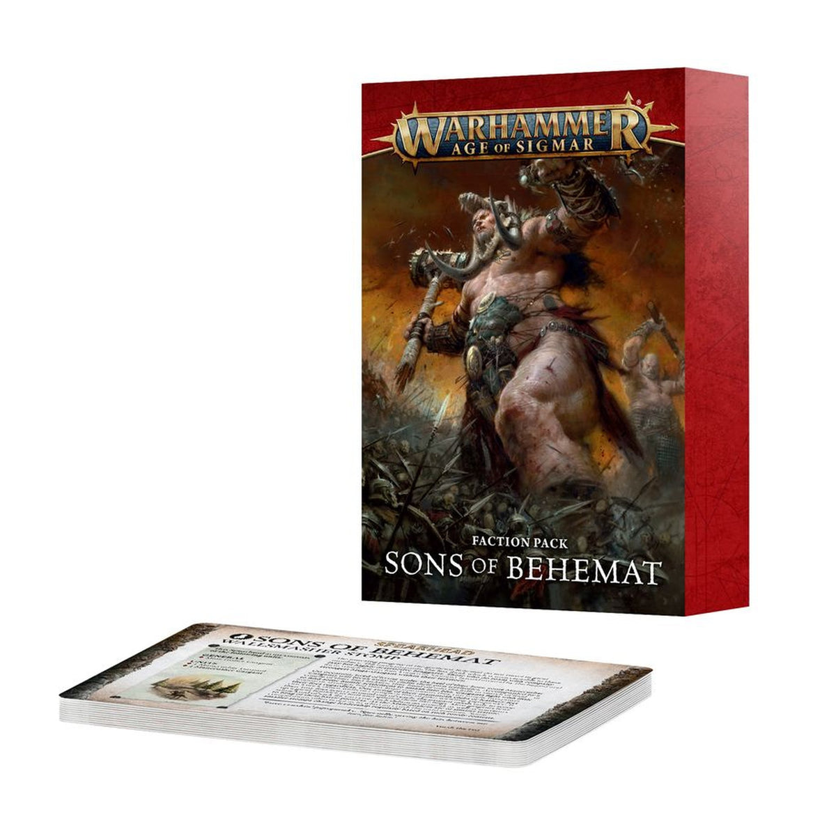 Faction Pack Sons Of Behemat (ENG)