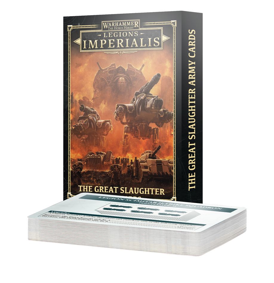 L/I THE GREAT SLAUGHTER ARMY CARDS
