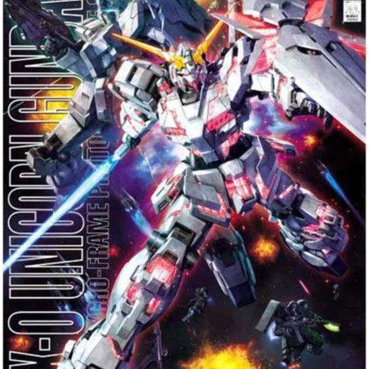 Bandai Hobby RX-0 Unicorn Gundam OVA Version 1/100-Master Grade white