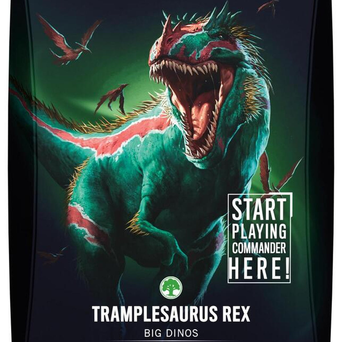 Foundations Commander Deck - Tramplesaurus Rex - Commander: Foundations (FDC)