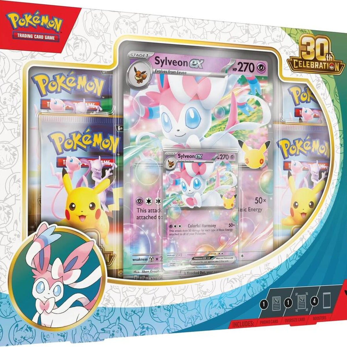 30th Celebration Sylveon ex Box - ME: 30th Celebration (30C)