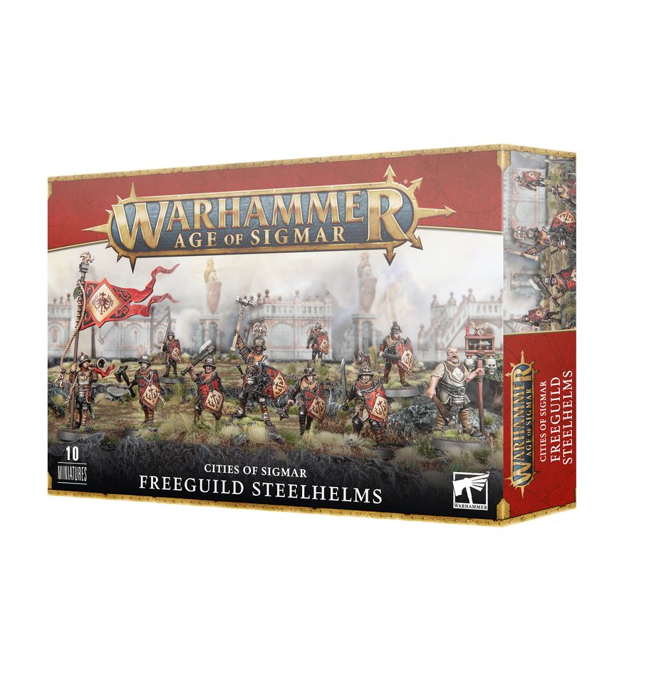 CITIES OF SIGMAR FREEGUILD STEELHELMS