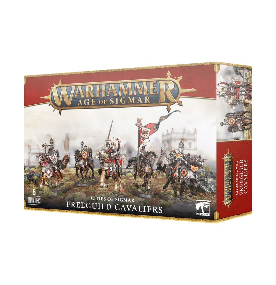 CITIES OF SIGMAR FREEGUILD CAVALIERS