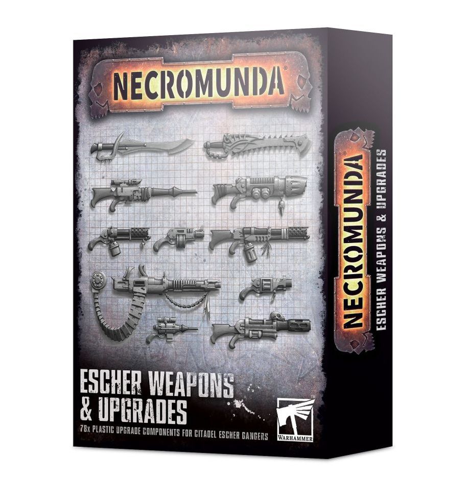 NECROMUNDA ESCHER WEAPONS & UPGRADES