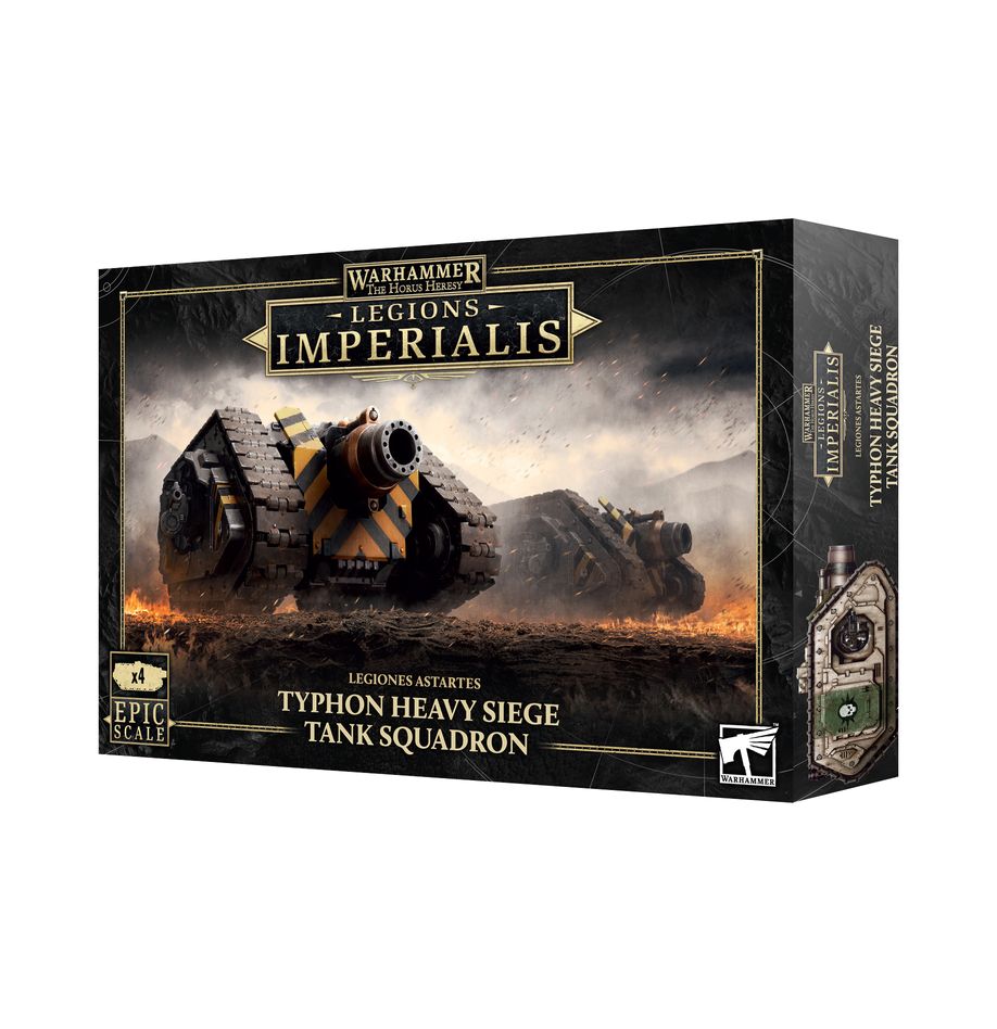 Legions Imperialis: Typhon Heavy Siege Tank Squadron