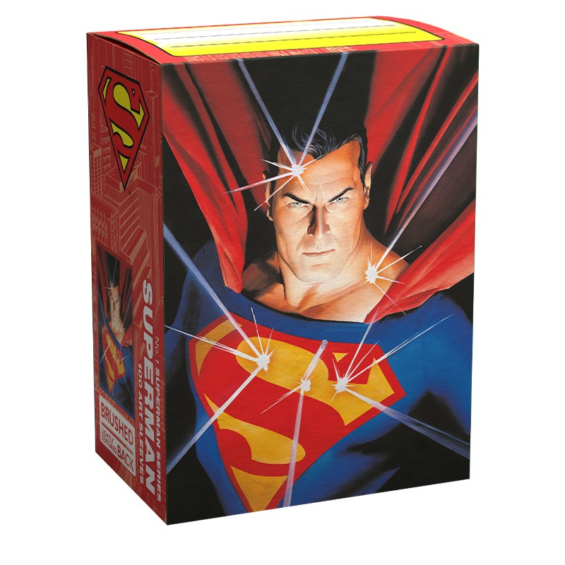 Dragon Shield Sleeves: Standard Brushed Art Superman - 1st Variation 100CT