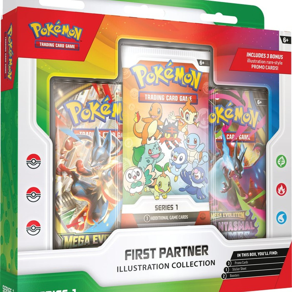 Pokemon TCG: First Partner Illustration Collection - Series 1