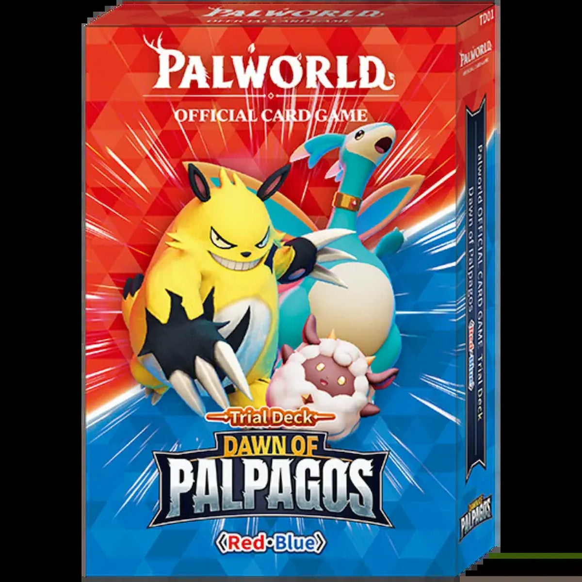 Palworld Official Card Game: Dawn of Palpagos - Red/Blue - Trial Deck