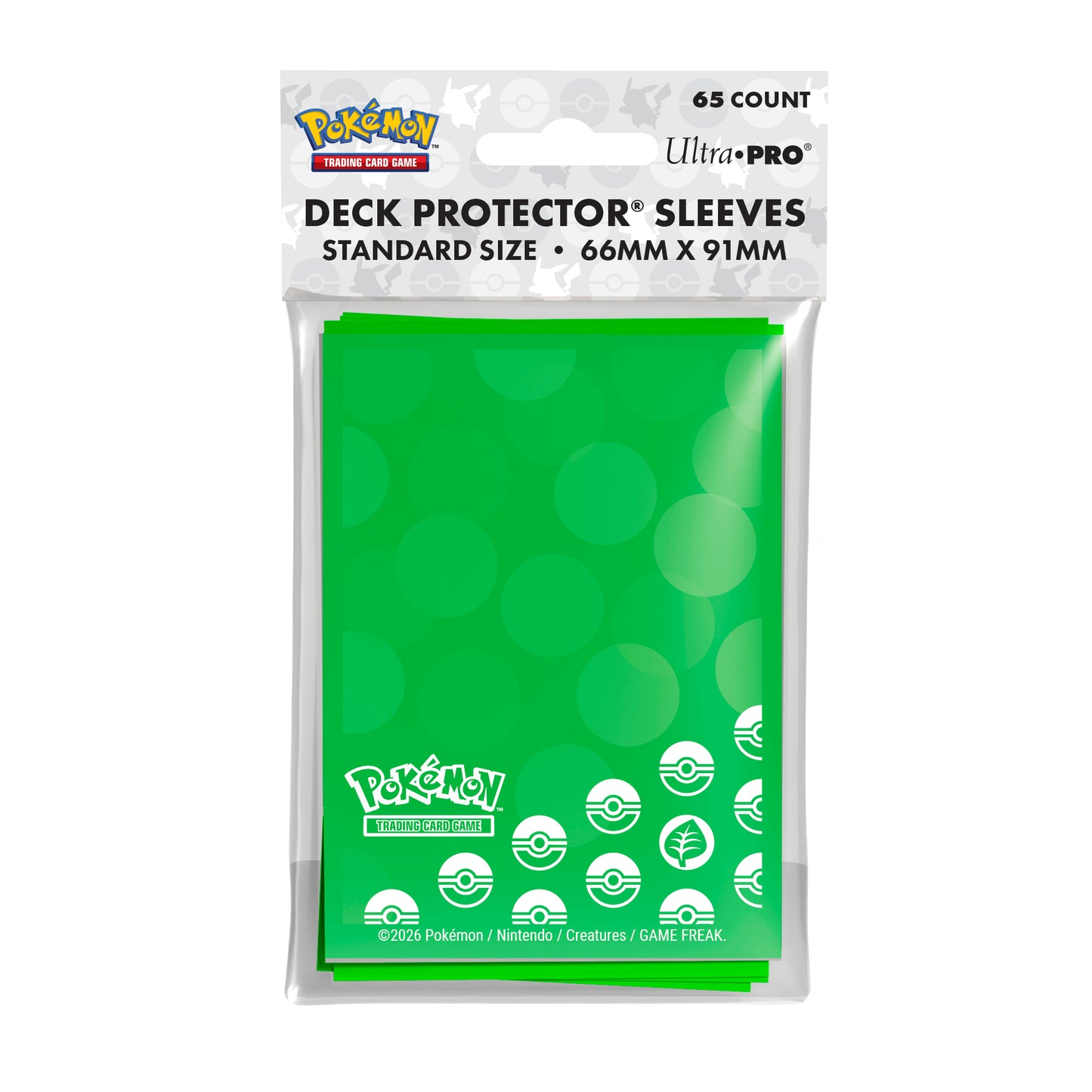 Ultra Pro Sleeves Pokemon Energy Grass Type