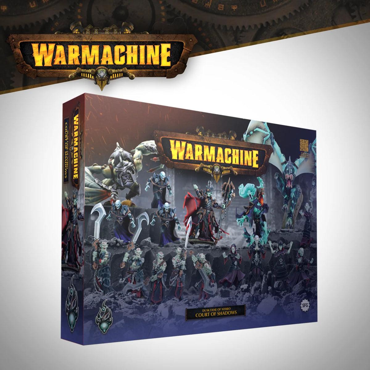 Warmachine Dusk Fane of Nyrro Court of Shadows Army Box