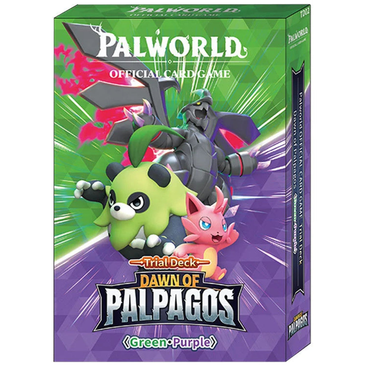 Palworld Official Card Game: Dawn of Palpagos - Green/Purple - Trial Deck