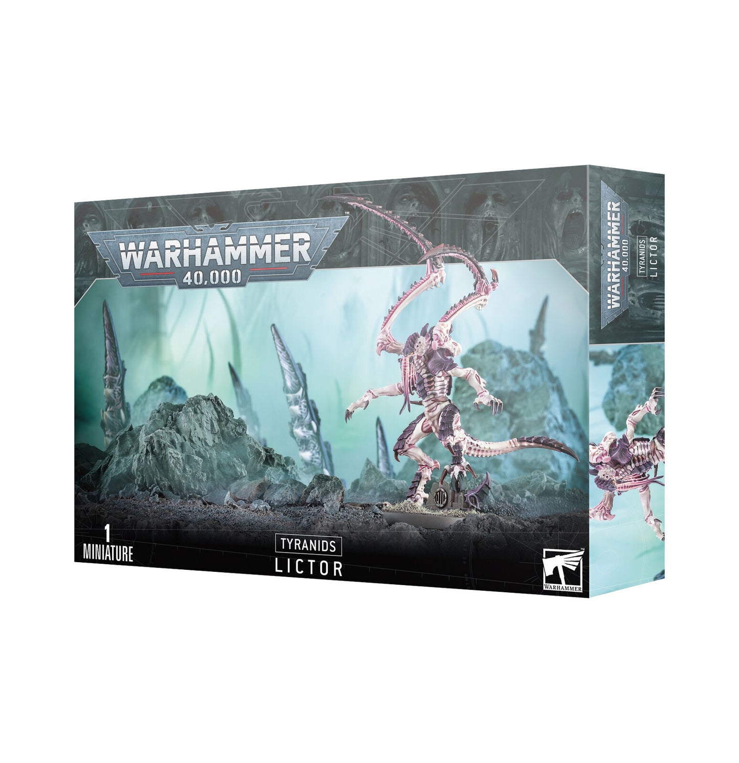 Games Workshop Warhammer 40K Tyranids Lictor OOP Metal 9995 Missing A Leg