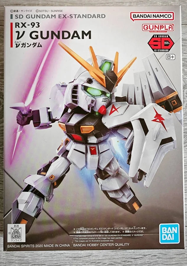 Bandai Ichiban Kuji Prize F EX-Standard RX-93 V Gundam Solid Clear Ver. SD Model