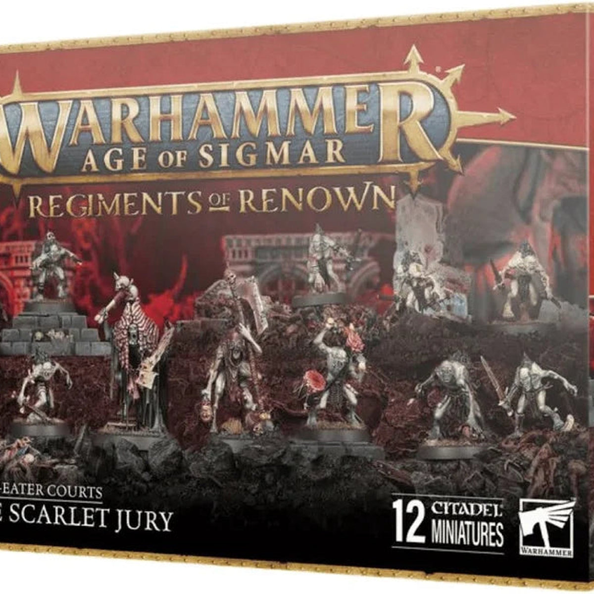 Warhammr Age of Sigmar: Regiments of Renown - Flesh-Eater Courts - The Scarlet Jury