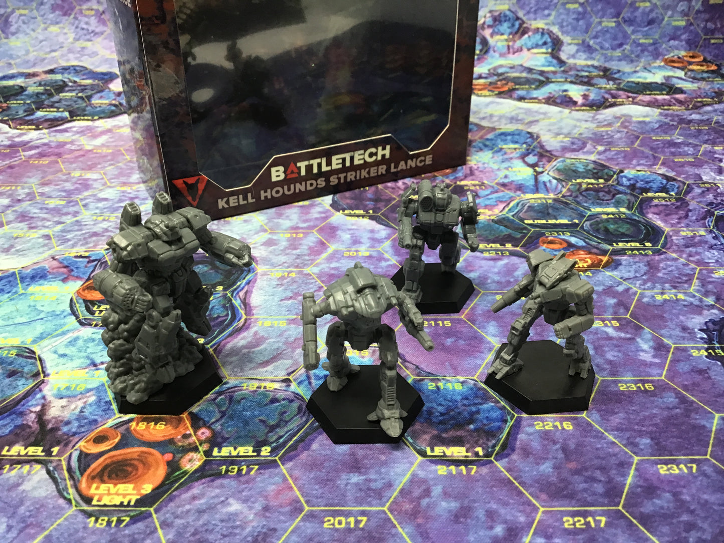 BattleTech: Miniature ForcePack - Kell Hounds Striker Lance