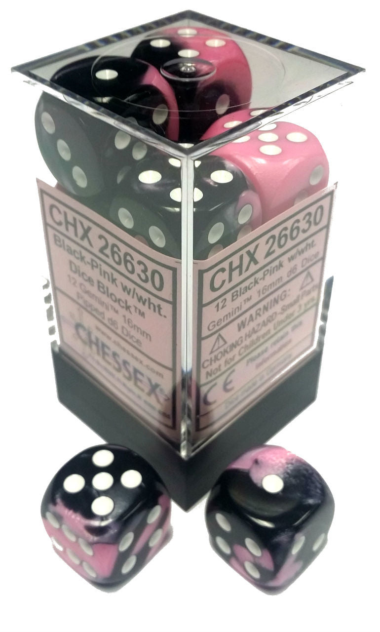 Gemini 2: 16mm D6 Black Pink/White (12)