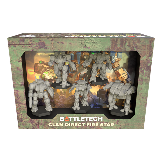 BattleTech: Mercenaries ForcePack - The Clan Direct Fire Star