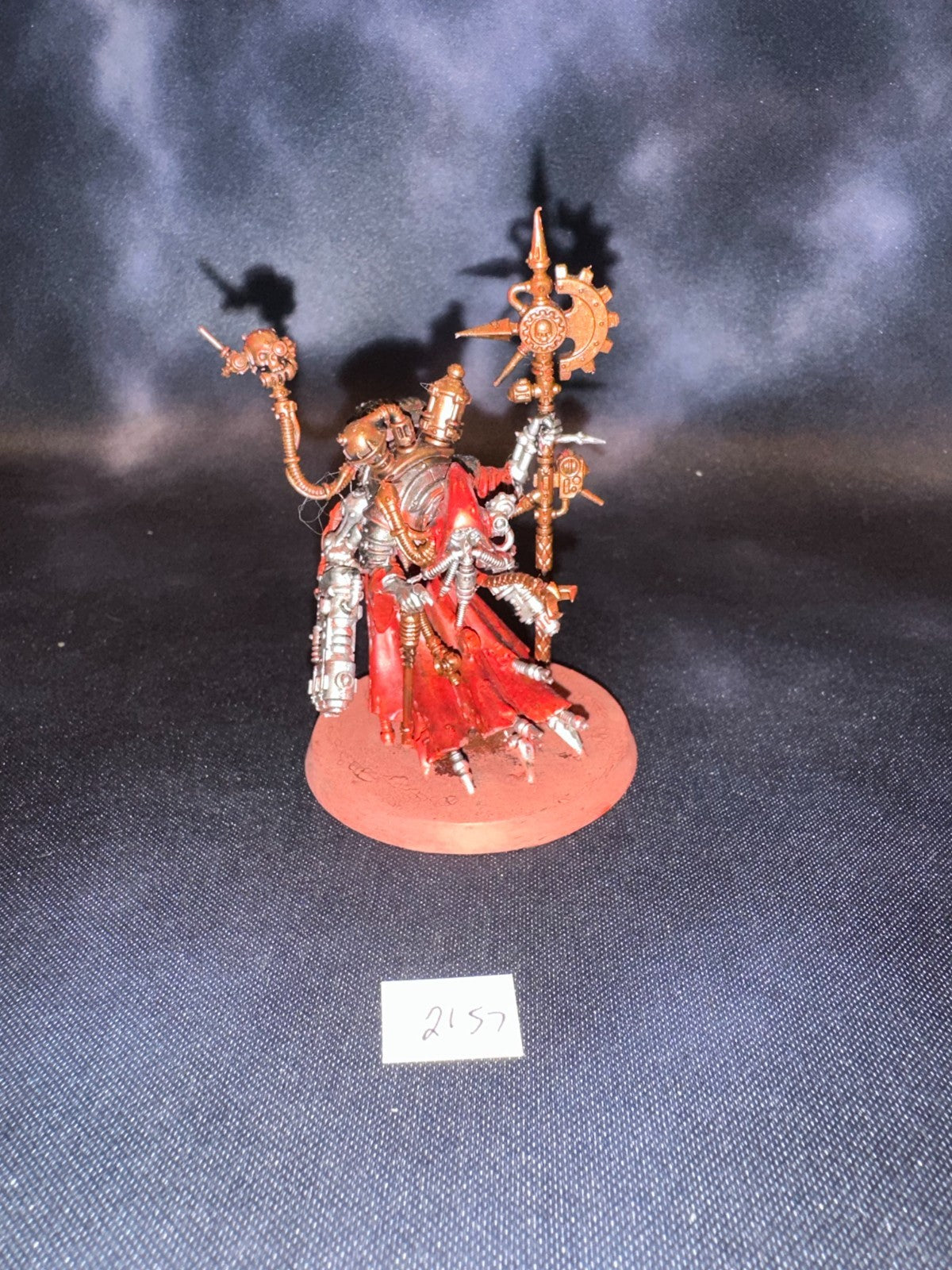 Tech-Priest Dominus Adeptus Mechanicus Warhammer 40K Painted 2157