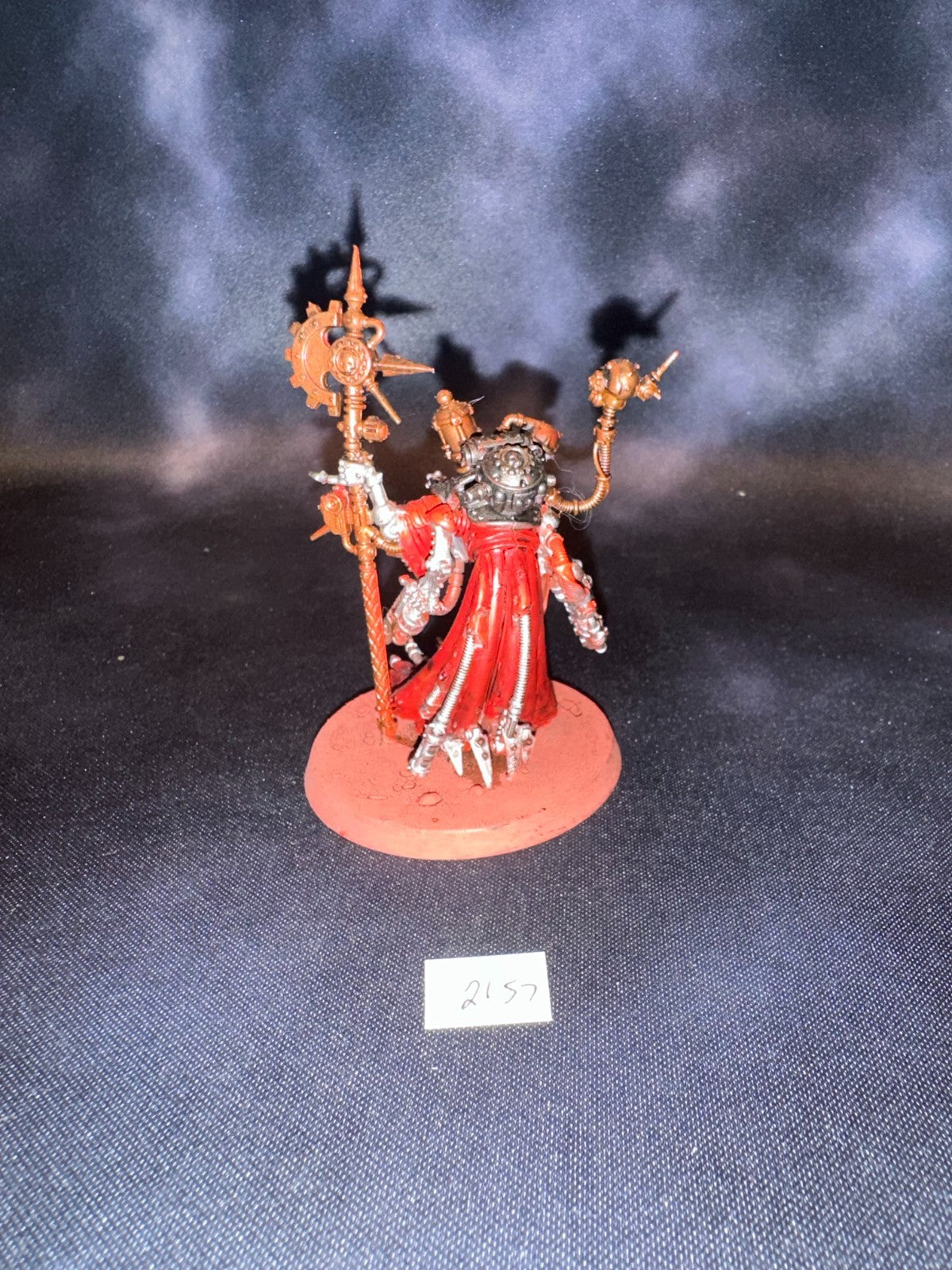 Tech-Priest Dominus Adeptus Mechanicus Warhammer 40K Painted 2157