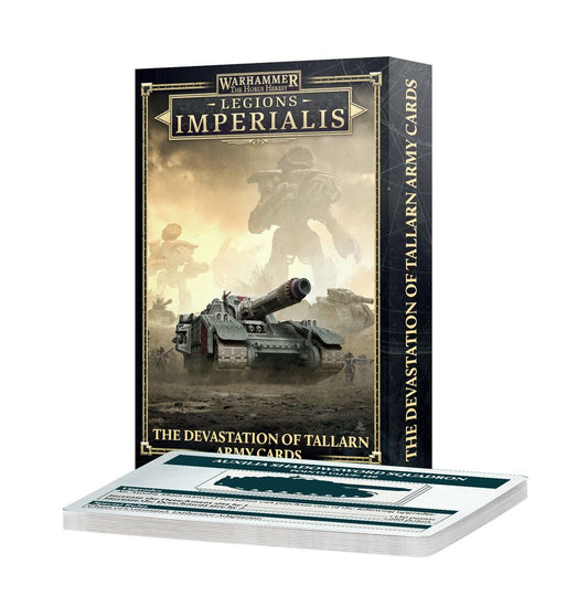 Legions Imperialis: DEVASTATION OF TALLARN ARMY CARDS