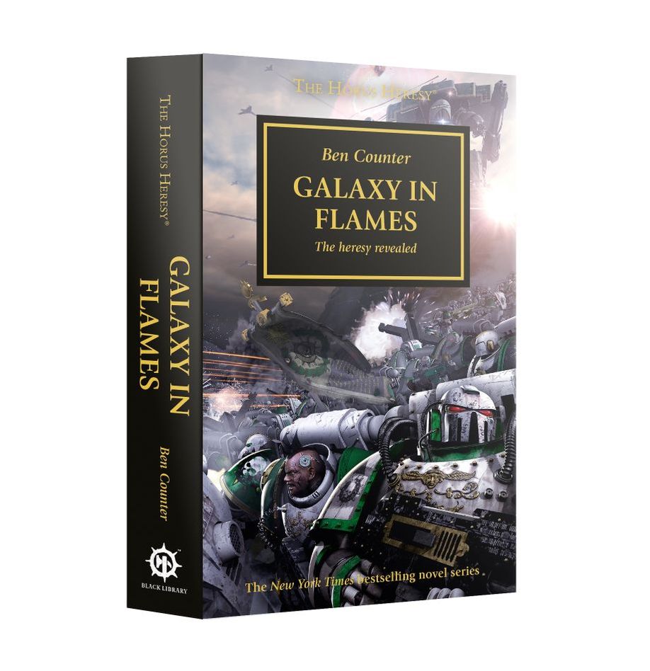 HORUS HERESY GALAXY IN FLAMES