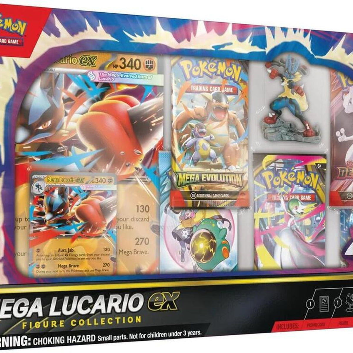 Mega Lucario ex Premium Figure Collection - Miscellaneous Cards & Products (MCAP)