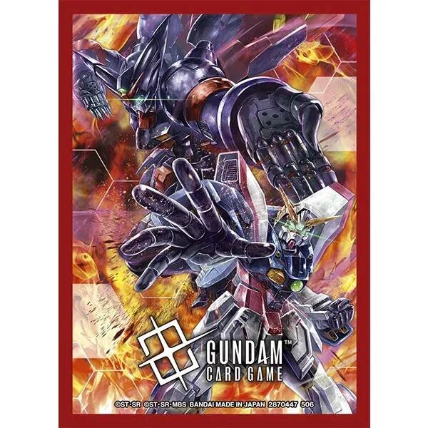 Gundam Card Game - Official Card Sleeves 02 (Master Gundam / Shining Gundam) - Bandai Card Sleeves