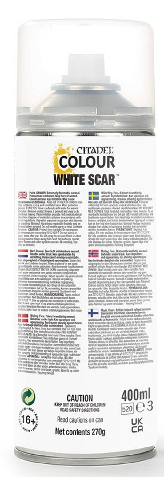 WHITE SCAR SPRAY PAINT (USA) (6-PK) - Citadel