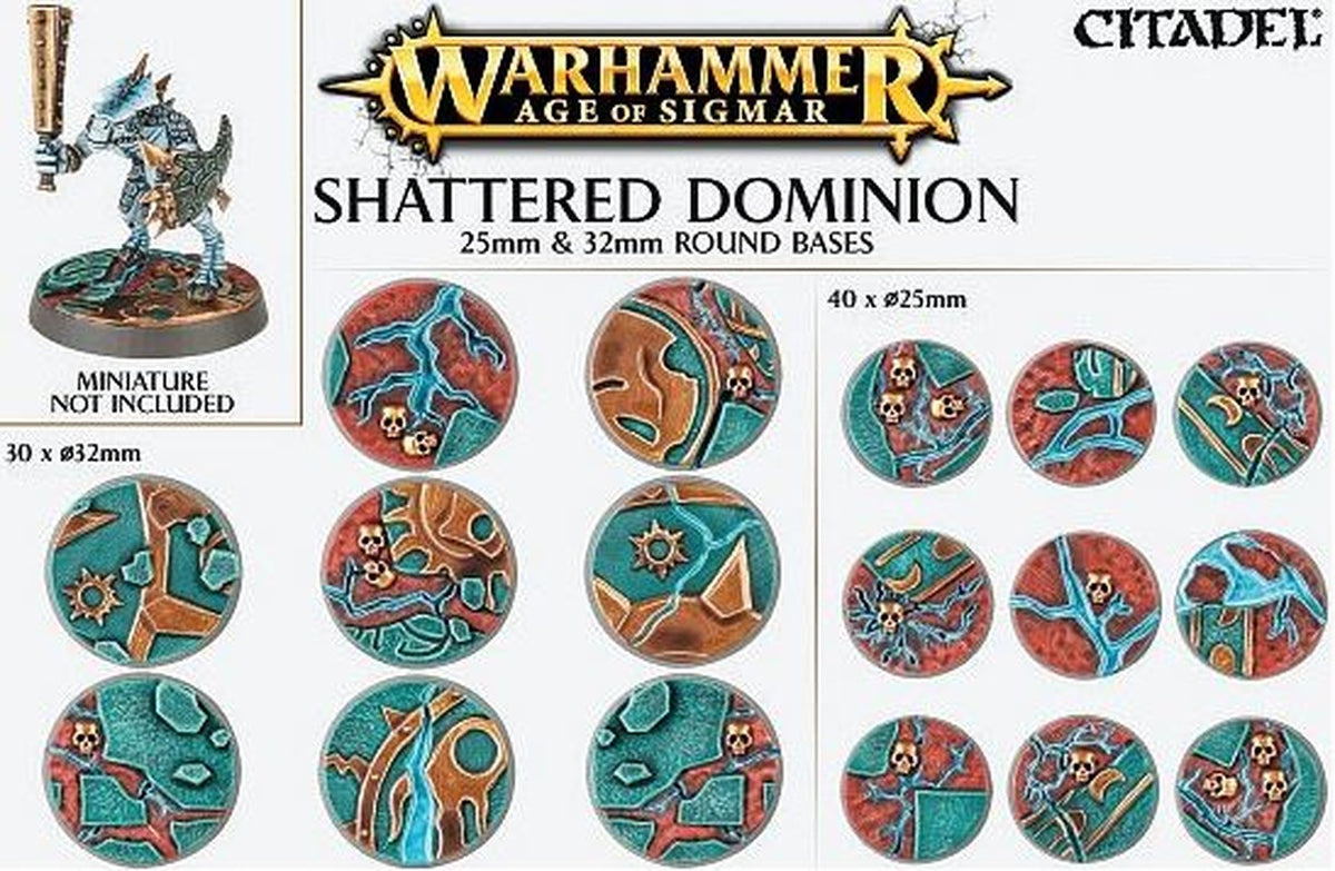 AOS SHATTERED DOMINION 25 & 32MM ROUND - Games Workshop