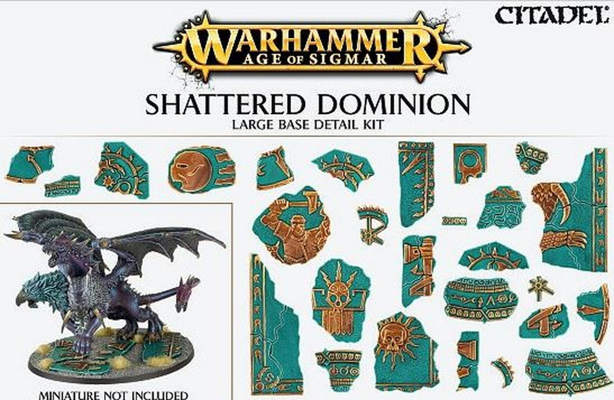 AOS SHATTERED DOMINION LARGE BASE DETAIL - Games Workshop