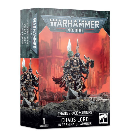 CSM CHAOS LORD IN TERMINATOR ARMOUR