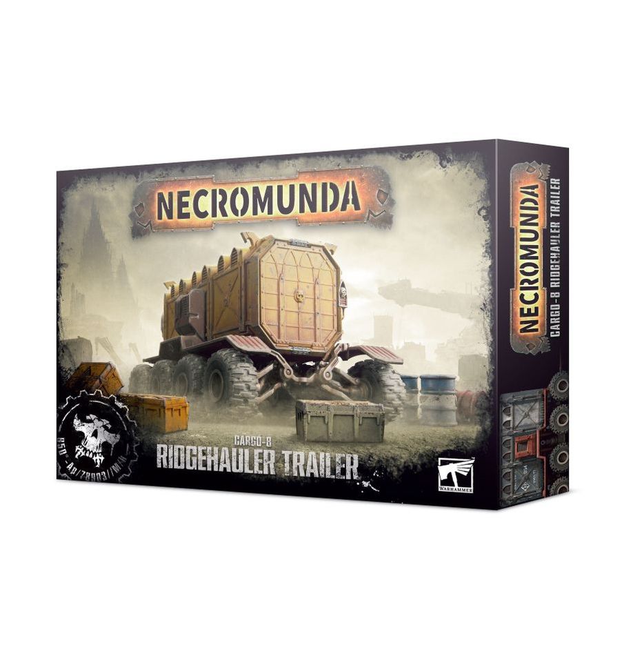 NECROMUNDA CARGO-8 RIDGEHAULER TRAILER