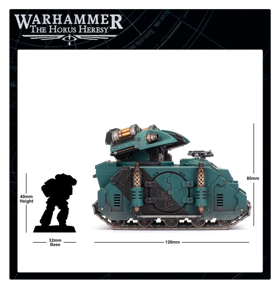 HORUS HERESY SCORPIUS MISSILE TANK