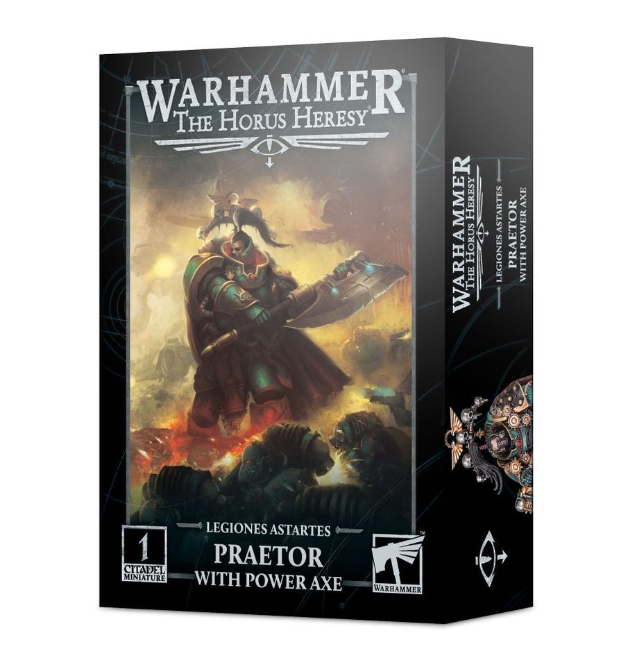 L/ASTARTES PRAETOR WITH POWER AXE