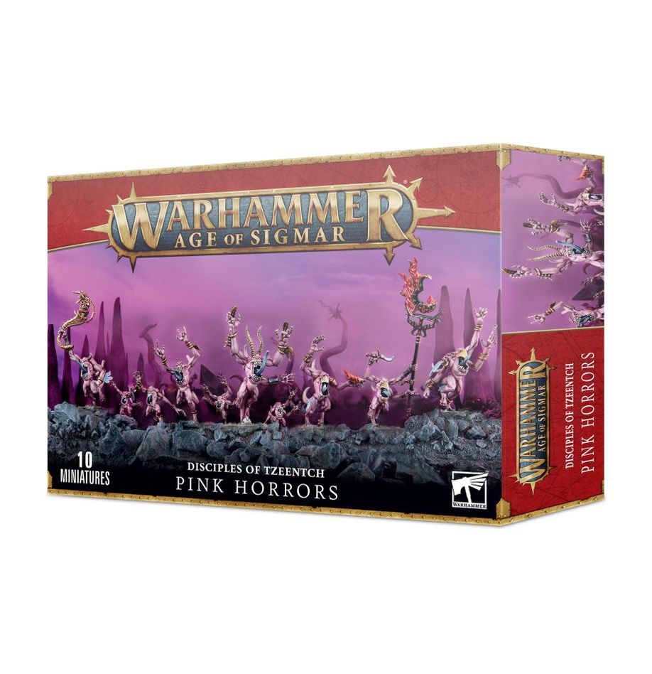 DISCIPLES OF TZEENTCH PINK HORRORS