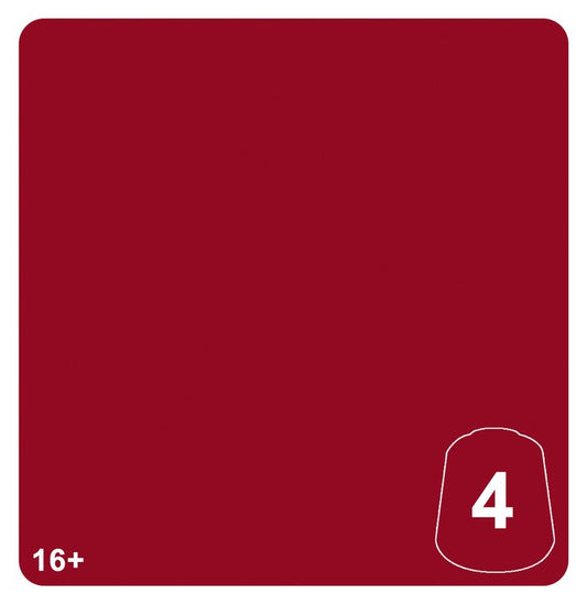 Warhammer Tone Pro Carmine Blades 4 paint color swatch