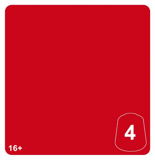Warhammer Tone Pro Bloodtoof Red 4 paint color swatch