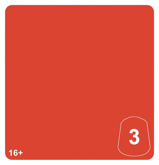Warhammer Tone Pro Chotec Orange 3 paint color swatch
