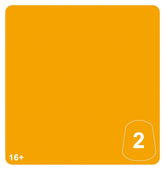 Warhammer Tone Pro Hawkshroud Yellow 2 paint color swatch