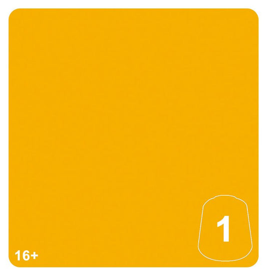 Warhammer Tone Pro Megaboss Yellow 1 paint color swatch