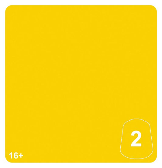 Warhammer Tone Pro Megaboss Yellow 2 paint color swatch