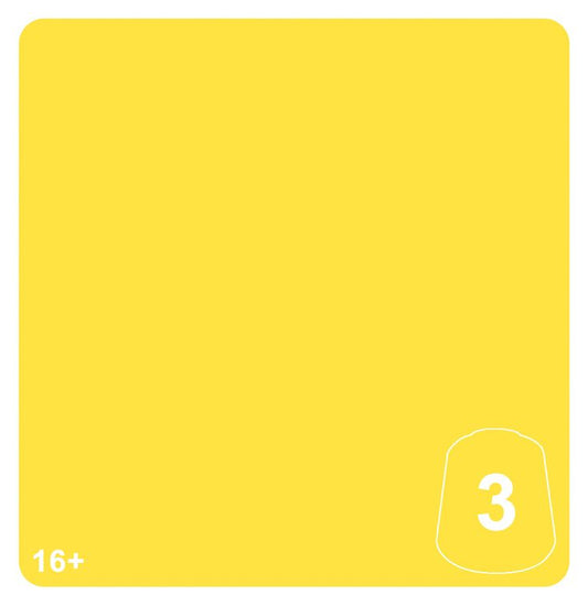 Warhammer Tone Pro Megaboss Yellow 3 paint color swatch