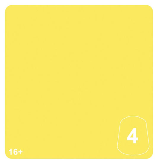Warhammer Tone Pro Megaboss Yellow 4 paint color swatch