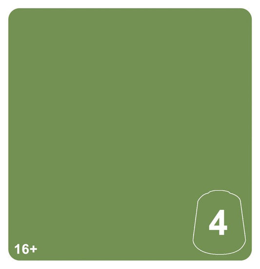 Warhammer Tone Pro Kasrkin Green 4 paint color swatch