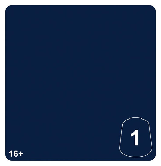 Warhammer Tone Pro Ultramar Blue 1 paint color swatch