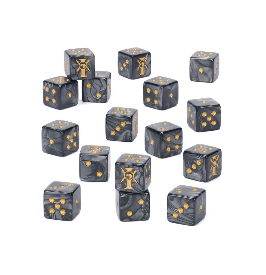 Adeptus Custodes Dice set for Warhammer 40,000
