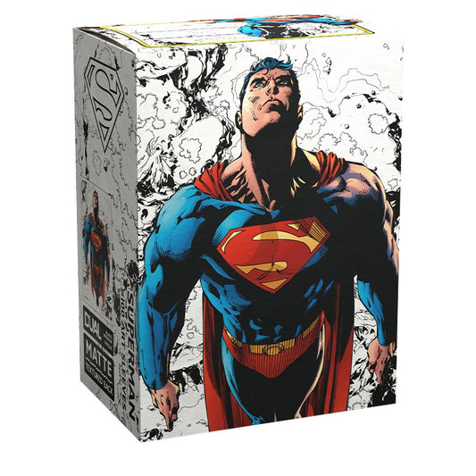 Dragon Shield Sleeves: Standard Matte Dual Art Superman - Full Color 100CT