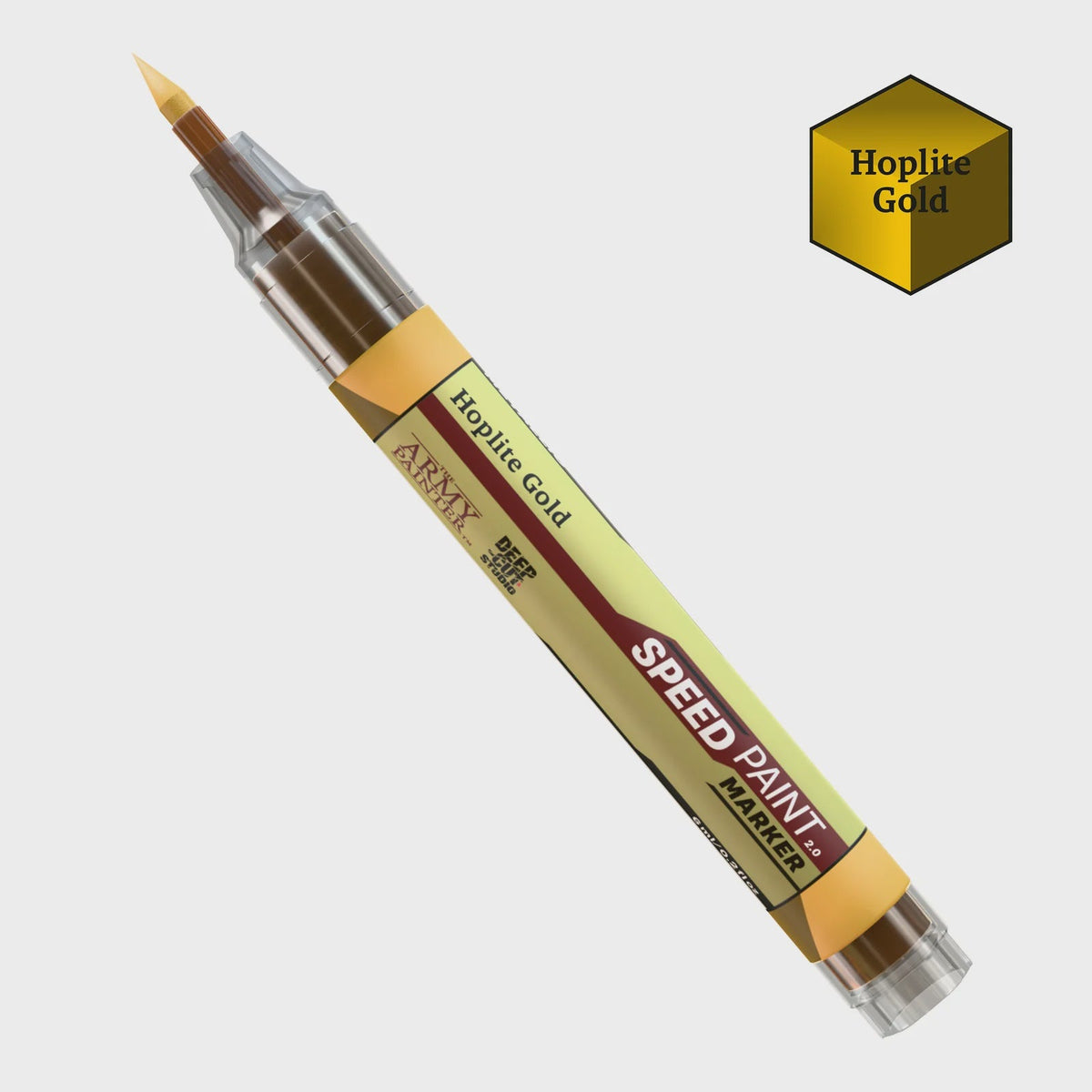 Army Painter Speedpaint Marker Gold — acrylic hobby paint marker for miniatures