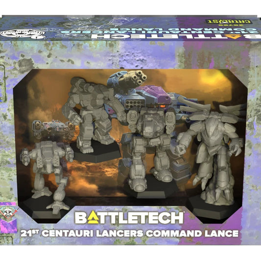 BattleTech: 21st Centauri Lancers Command Lance Force Pack